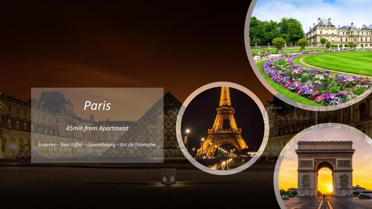 Apartment Virtuose - Disneyland Paris 5Min - Train Station 250M มองต์เตฮวา ภายนอก รูปภาพ